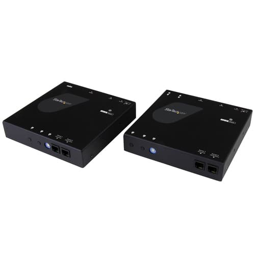 StarTech.com HDMI Over IP Extender - 1080p - HDMI Video and USB Over IP Distribution Kit with Video Wall Support - HDMI and USB Over LAN (ST12MHDLANU) - Video/audio/USB extender - up to 100 m - for P/N: ST12MHDLANUR