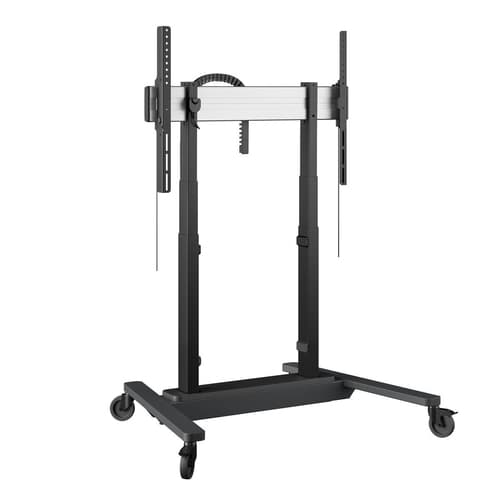 Vogel's RISE 4205 - Cart - motorised lift - for interactive flat panel / LCD display - 50 mm/s, 700 mm stroke - black - screen size: up to 86"