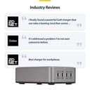 StarTech.com 4-Port USB-C Charger, 240W Total, Single Port 140W EPR - Power adapter - with surface mount bracket - 240 Watt - 5 A - Power Delivery 3.1 - 4 output connectors (24 pin USB-C) thumbnail 24