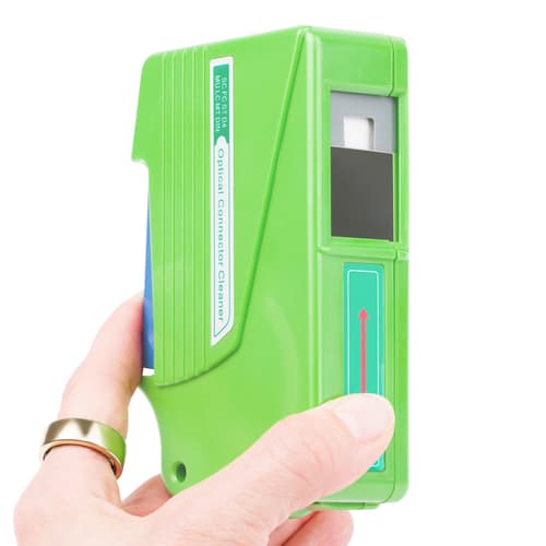 StarTech.com Fiber Optic Cleaner, Fiber Cable Cleaner for LC/SC/ST/FC - Fibre-optic cleaning tool - green — view 7
