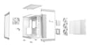 LIGHT BASE 600 LX ARGB ATX CASE GLAS thumbnail 4