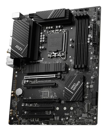 MSI PRO B760-P WIFI DDR4 - Motherboard - ATX - LGA1700 Socket - B760 — view 4