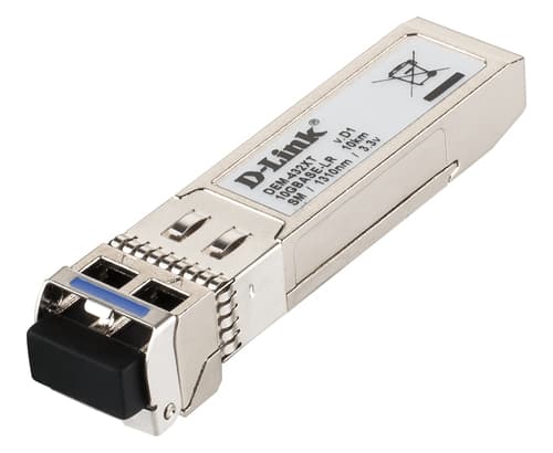 D-Link DEM 432XT - SFP+ transceiver module - 10GbE - 10GBase-LR - up to 10 km - 1310 nm — view 1