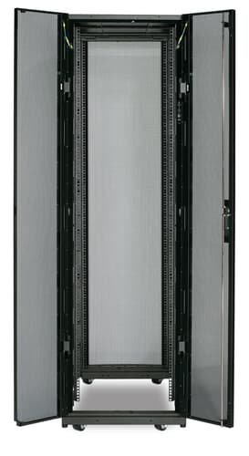 NetShelter SX 42U 600mm Wide x 1070mm Deep Enclosure with Sides Black. Size (WxDxH: 60 cm x 107 cm x 199 cm) May require special handling and delivery can take up to 3 days due to the size. Check with sales. — view 6