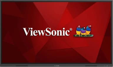 ViewSonic ViewBoard IFP75G1 - 75" Diagonal Class IFPG1 Series LED-backlit LCD display - interactive - with touchscreen (multi touch) / optional slot-in PC capability - 4K UHD (2160p) 3840 x 2160 - Direct LED