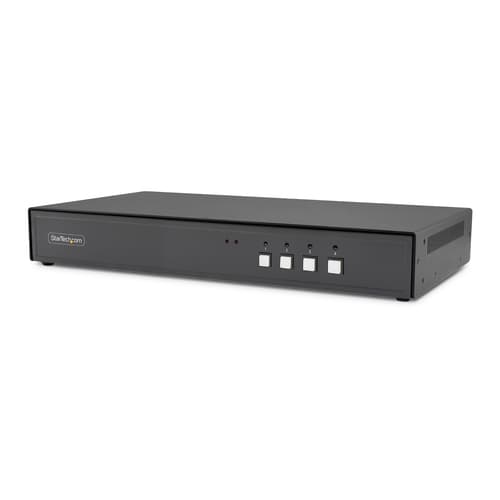 StarTech.com - KVM / audio / USB switch - 4 x KVM / audio / USB - 1 local user - desktop - TAA Compliant — view 11