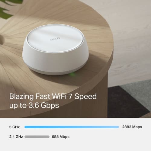 TP-Link Deco BE22 V1 - Wi-Fi system - (router) - mesh 1GbE, Wi-Fi 7 Dual Band — view 5