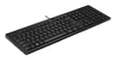 HP 125 - Keyboard - full size - USB - UK - black (pack of 12) thumbnail 2