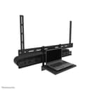 Neomounts AV60-500BL - Mounting kit (mount bracket, laptop shelf) - for video bar / laptop - universal - black - screen size: 43"-110" - VESA-mountable thumbnail 6