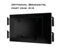 Iiyama OMK4-4 - Mounting component (4 brackets) - for LCD display - screen size: 32" - for ProLite TF3239MSC-B1AG thumbnail 2