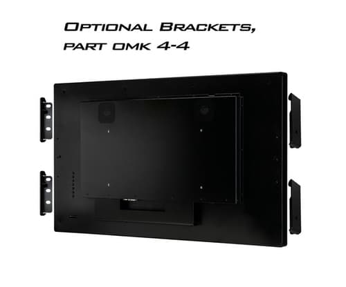 Iiyama OMK4-4 - Mounting component (4 brackets) - for LCD display - screen size: 32" - for ProLite TF3239MSC-B1AG — view 3