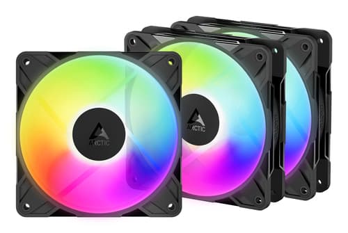 120MM FAN(3PK) P12 PRO DYN PWM BK — view 1