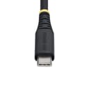 StarTech.com - USB cable - 24 pin USB-C (M) to 24 pin USB-C (M) - USB 2.0 - 3 A - USB Power Delivery (60W) - black thumbnail 4