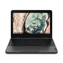 Lenovo 100e Chromebook Gen 3 82UY - Intel Celeron - N4500 / up to 2.8 GHz - Chrome OS - UHD Graphics - 4 GB RAM - 64 GB eMMC - 11.6" TN 1366 x 768 (HD) - Wi-Fi 6 - grey - kbd: UK