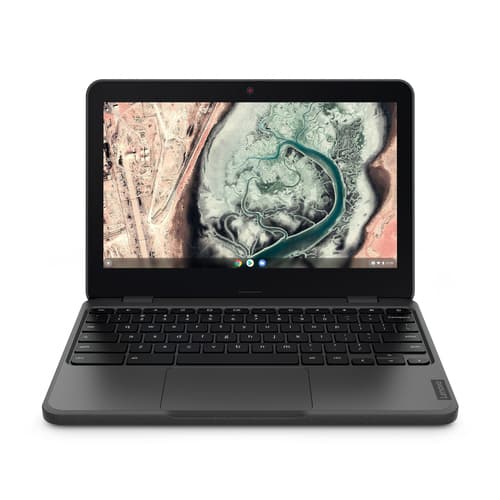 Lenovo 100e Chromebook Gen 3 82UY - Intel Celeron - N4500 / up to 2.8 GHz - Chrome OS - UHD Graphics - 4 GB RAM - 64 GB eMMC - 11.6" TN 1366 x 768 (HD) - Wi-Fi 6 - grey - kbd: UK — view 1