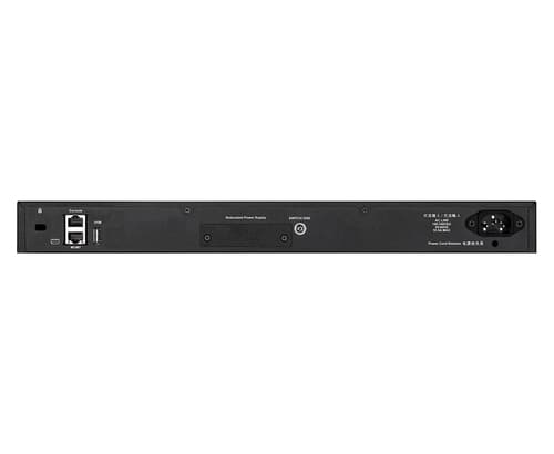D-Link DGS 3130-54PS - Switch - L3 Lite - Managed - 48 x 10/100/1000 (PoE) + 2 x 10 Gigabit Ethernet + 4 x 10 Gigabit SFP+ (370 W) — view 4