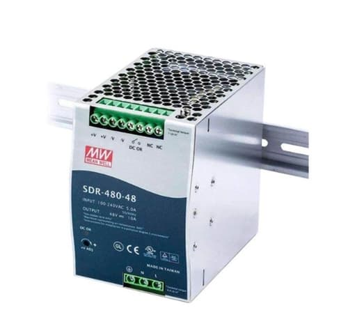 Allied Telesis AT-SDR480-48 - Power supply (DIN rail mountable) - 480 Watt