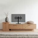 TV STAND SWIVEL 191CM 40KG BLACK thumbnail 8