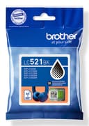 Brother LC521BK - Black - original - pillow pack - ink cartridge - for Brother DCP-J1260W, DCP-J1310DW thumbnail 1