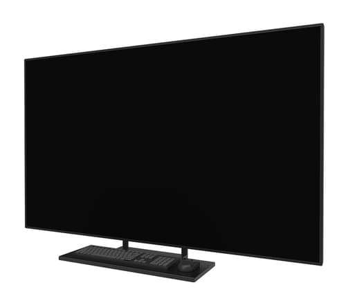 Neomounts AV40-500BL - Mounting kit (mount bracket, keyboard shelf) - for keyboard / mouse - universal - black - screen size: 43"-110" - VESA-mountable — view 12