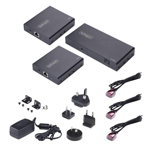 2-Port HDMI Extender/Splitter Over CAT6 — view 4