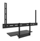 Neomounts AV40-500BL - Mounting kit (mount bracket, keyboard shelf) - for keyboard / mouse - universal - black - screen size: 43"-110" - VESA-mountable thumbnail 7
