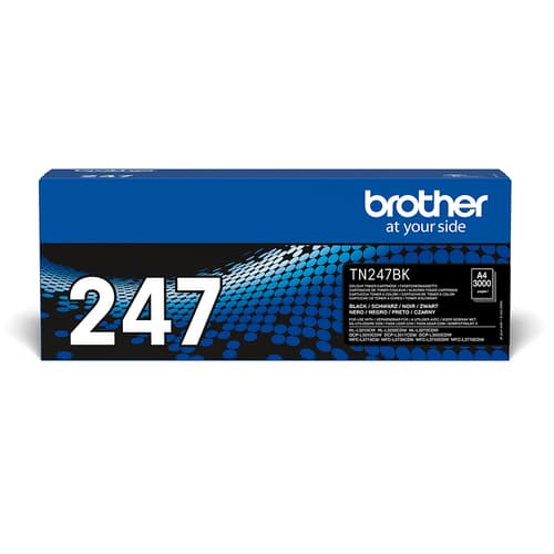 Brother TN247BK - Black - original - toner cartridge - for Brother DCP-L3510, L3517, L3550, HL-L3270, L3290, MFC-L3710, L3730, L3750, L3770