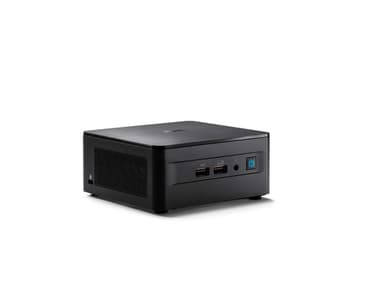 ASUS NUC 12 Pro Kit RNUC12WSHI700000I - Barebone - mini PC 1 x Core i7 1260P / up to 4.7 GHz - RAM 0 GB - Intel Iris Xe Graphics - Gigabit Ethernet, 2.5 Gigabit Ethernet, Bluetooth 5.2, IEEE 802.11ax (Wi-Fi 6E) - black