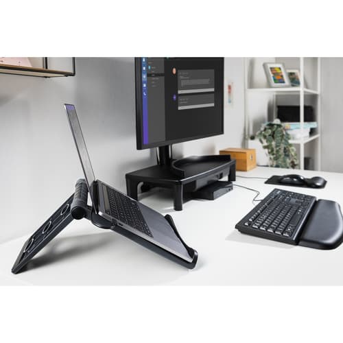 Kensington SmartFit - Stand - for Monitor - black - screen size: up to 30" - desktop — view 10