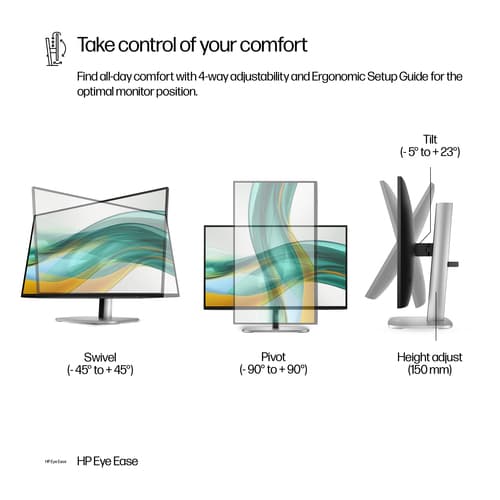 HP S5 PRO 524PF FHD MNTR UK — view 7