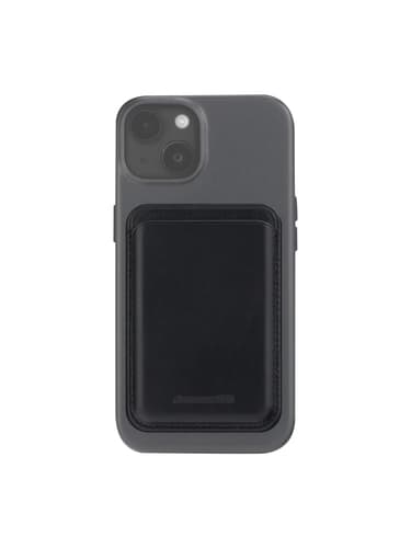 Leather wallet w MagSafe-BK — view 4