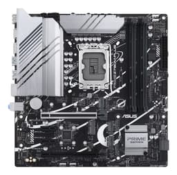 ASUS PRIME Z790M-PLUS - Motherboard - micro ATX - LGA1700 Socket - Z790 Chipset - USB-C 3.2 Gen 2x2, USB-C 3.2 Gen 1, USB 3.2 Gen 2, USB 3.2 Gen 1, USB4 - Gigabit LAN - onboard graphics (CPU required) - HD Audio (8-channel)