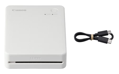 Canon SELPHY QX20 - Printer - colour - dye sublimation - 72 x 85 mm up to 0.66 min/page (colour) - capacity: 10 sheets - Wi-Fi(g) - sand white — view 13