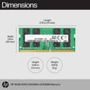 HP 16GB (1X16GB) DDR4 3200 SODIMMMEM thumbnail 2