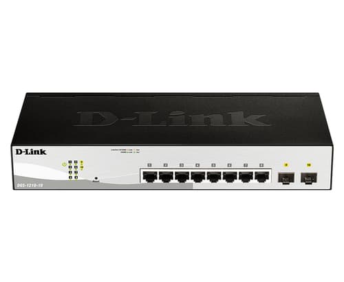 10-Port Gigabit Smart Switch with 2 SFP ports