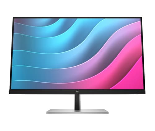 HP E24 G5 PVC Free - E-Series - LED monitor - 23.8" - 1920 x 1080 Full HD (1080p) @ 75 Hz - IPS - 250 cd/m� - 1000:1 - 5 ms - HDMI, DisplayPort, USB - black head, black and silver (stand)