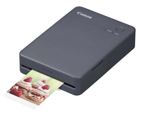 Canon SELPHY QX20 - Printer - colour - dye sublimation - 72 x 85 mm up to 0.66 min/page (colour) - capacity: 10 sheets - Wi-Fi(g) - dark grey — view 5