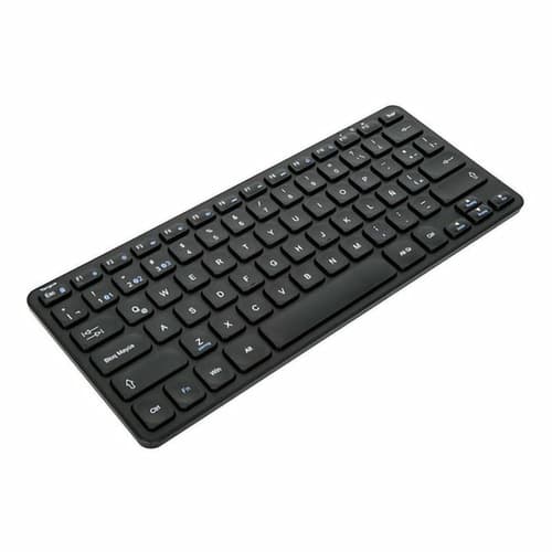 Targus - Keyboard - multi-device - compact - antimicrobial - wireless - Bluetooth 5.1 - QWERTY - Spanish - black — view 4