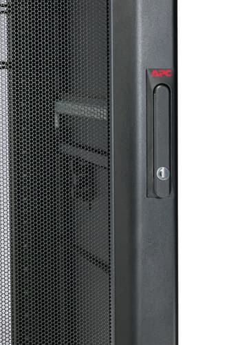 NetShelter SX 42U 600mm Wide x 1070mm Deep Enclosure with Sides Black. Size (WxDxH: 60 cm x 107 cm x 199 cm) May require special handling and delivery can take up to 3 days due to the size. Check with sales. — view 12