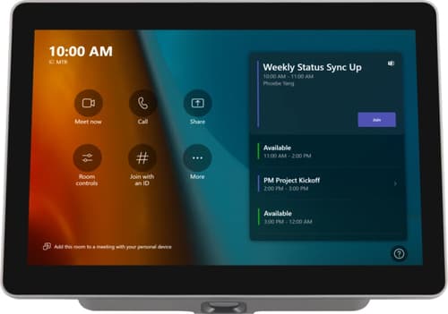 Viewsonic TeamJoin TRS10 - For Microsoft Teams Rooms - video conferencing kit (Viewsonic TeamJoin MPC310-W31-TU computing engine, Viewsonic TeamJoin MRC1010-TN touch console) - Certified for Microsoft Teams Rooms — view 6