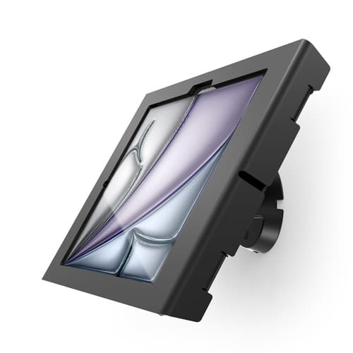 Compulocks iPad Air M2 & M3 11" Apex Enclosure Tilting Wall Mount - Black - Mounting kit (enclosure) - exposed front/back camera and sensors, tilting - for tablet - lockable - black - screen size: 11" - wall-mountable - for Apple 11-inch iPad Air (M2, M3)