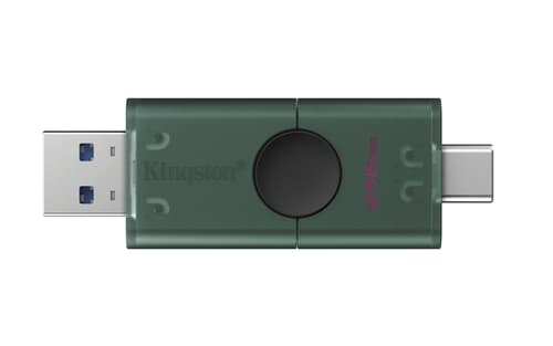 Kingston DataTraveler Duo - USB flash drive - 256 GB — view 3