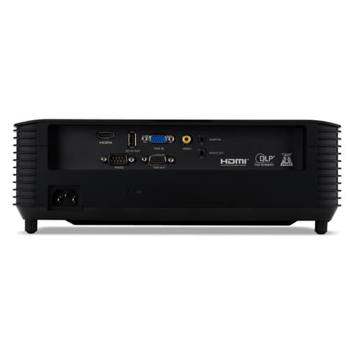 Acer X138WHP - DLP projector - UHP - portable - 3D - 4000 lumens - WXGA (1280 x 800) - 16:10 - 720p — view 6