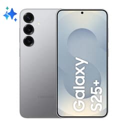 Samsung Galaxy S25+ - 5G smartphone - dual-SIM - RAM 12 GB / Internal Memory 512 GB - OLED display - 6.7" - 3120 x 1440 pixels (120 Hz) - 3x rear cameras 50 MP, 12 MP, 10 MP - front camera 12 MP - silver shadow