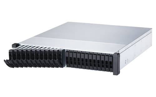 QNAP ES2486dc - NAS server - 24 bays - rack-mountable - SAS 12Gb/s - RAID 0, 1, 5, 6, 10, 50, JBOD, 60, RAID TP - RAM 96 GB - Gigabit Ethernet / 10 Gigabit Ethernet - iSCSI support - 2U — view 5