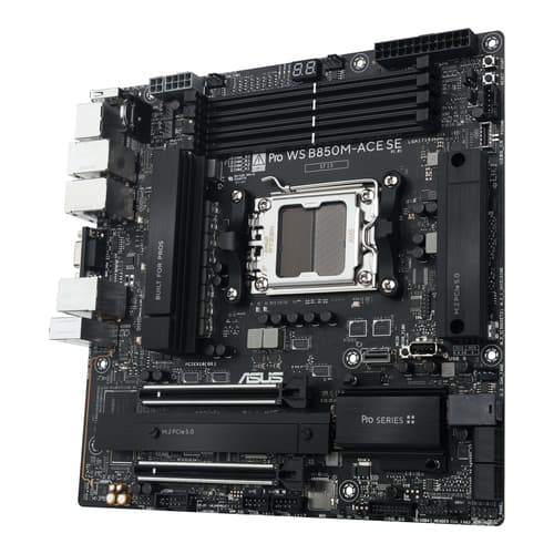 ASUS Pro WS B850M-ACE SE - motherboard - micro ATX - Socket AM5 - AMD B850 — view 5