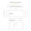 StarTech.com USB4 Docking Station, USB-C 40Gbps, Dual Video HDMI, Up to 2x 4K 60Hz 4:4:4 (RGB) or 2x 4K 120Hz 4:2:2, Multi-Monitor Dock, 6x USB, 2.5GbE, 100W PD