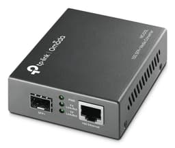 TP-Link Omada MC420L V1 - Fibre media converter - 10GbE, 5GbE, 2.5GbE - 10GBase-LR, 10GBase-LRM, 10GBase-SR, 10GBase-T, 5GBase-T, 2.5GBase-T, 1000Base-T - RJ-45 / SFP+