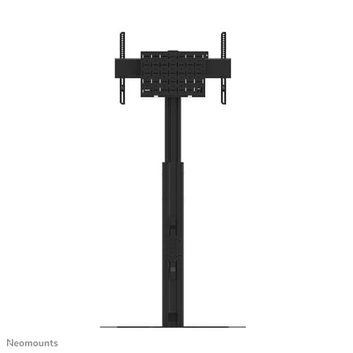 Neomounts MOVE Height Adjustable Display Stand - 37"" (93.98 cm) to 75"" (190.50 cm) Screen Support - 70 kg Load Capacity - 178.50 cm (70.28"") Height x 86.50 cm (34.06"") Width x 70 cm (27.56"") Depth - Floor - Steel - Black - For Display Screen - Lockable, Ventilated — view 14
