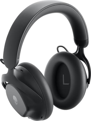 Alienware Pro Wireless Gaming Headset - Headset - full size - Bluetooth / 2.4 GHz radio frequency - wireless, wired - active noise cancelling - USB - Dark Side of the Moon — view 4